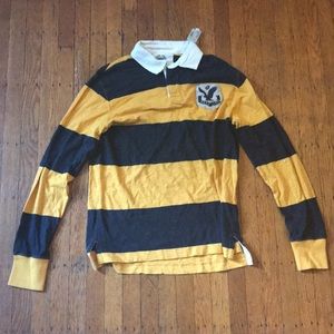 Yellow and Black American Eagle Shirt